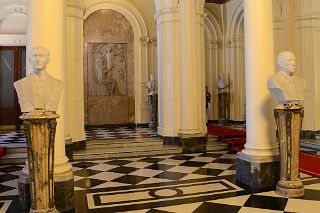64 Arturo Frondizi And Hector Jose Campora Salon de los Bustos Hall Of Busts Casa Rosado Buenos Aires